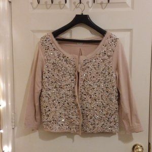 9-H15 Vintage Peach jacket embellished with bead